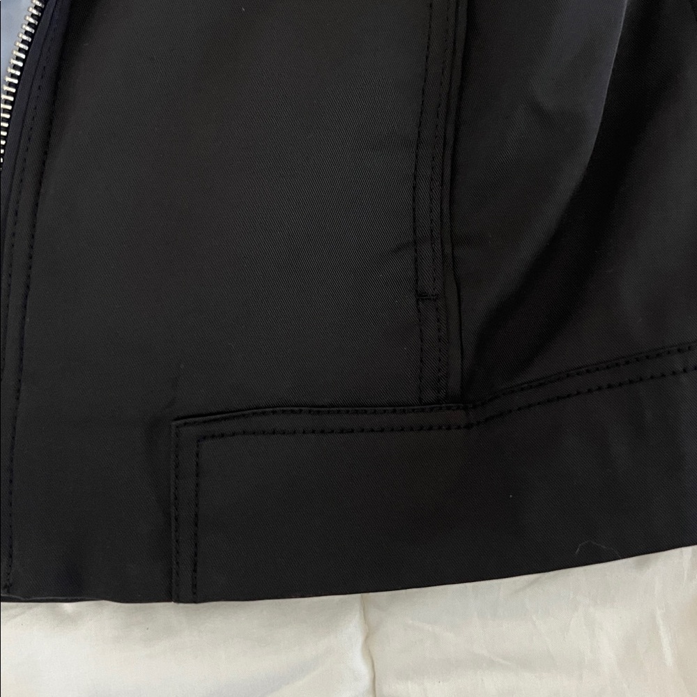 Black Rivet Zip-Up Jacket M - Picture 9 of 15